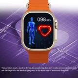 ساعة سمارت X8 Ultra Max بلوتوث NFC أسود