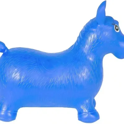 حصان نطاط للأطفال لون ازرق