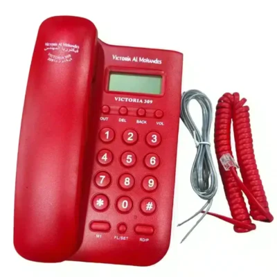 تليفون ارضي سلكى من فيكتوريا المهندس موديل 309 اظهار
