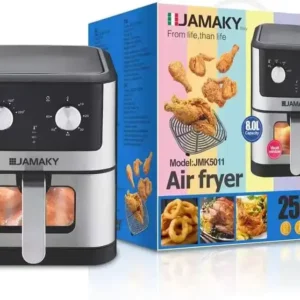⁦قلاية هوائية جماكى 8 لتر 2500 وات Jamaky JMK5011 بدون زيت⁩ - الصورة ⁦7⁩