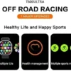 ساعة hk8 pro max مواصفات شاشة أموليد لون اورنج