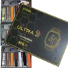 استعراض ساعة DT900 Combo Ultra 2 مع ايربودز وشاحن و7 استراب