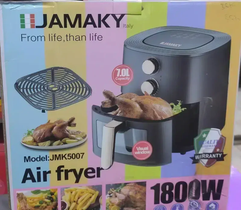 قلاية هوائية 1800W من جاماكى 7 لتر موديل JMK-5007