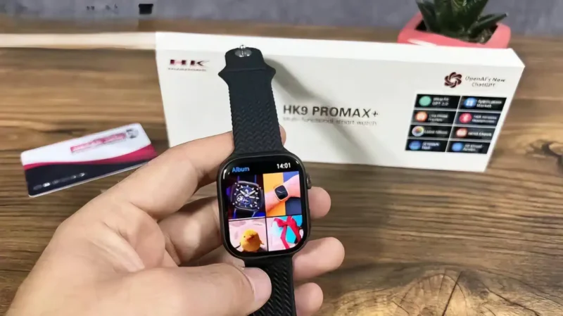 ساعة HK9 Pro Max Plus تدعم Chat GPT، بوصلة، GPS
