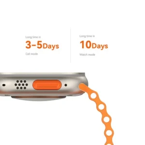 ⁦ساعة t900 ultra 2 بلوتوث مع خاصية إجراء مكالمات هاتفية⁩ - الصورة ⁦3⁩