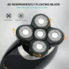 ماكينة تنعيم فى جى ار vgr v-302 للذقن 4 فى 1