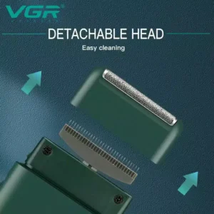 ماكينة حلاقة vgr v-390 للاهتمام بالوجه واللحية حجم صغير