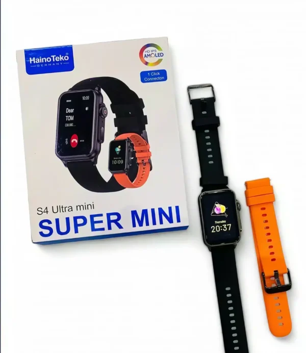 ساعة Haino Teko S4 Ultra Mini الذكية 2 استراب