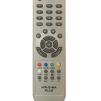 ريموت كنترول A95092 لريسيفر هيروشيما 888 بلس - فضي اسود