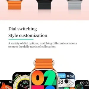 ساعة x9 pro 2 تدعم الذكاء الاصطناعي لون اورانج