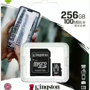 كارت ميموري 256 جيجا كينجستون أصلى كلاس 10