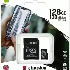 كارت ميموري 128 جيجا كينجستون أصلى كلاس 10