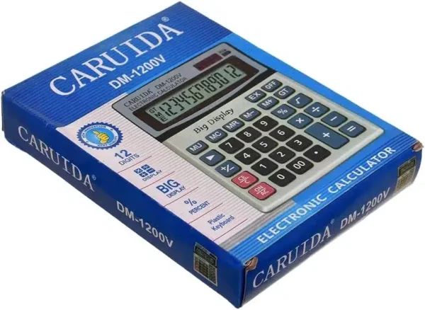 اله حاسبة karuida dm-1200v تدعم 12 رقم