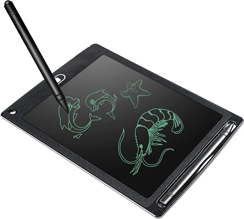 سبورة الكترونية عبارة عن تابلت كتابة ورسم ديجيتال مقاس 8.5 بوصة شاشة LCD