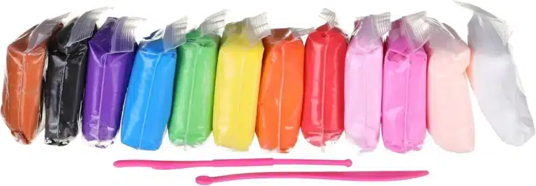 سلايم طبى للاطفال 12 قعطة متعدد الألوان مع 3 ملاعق 2 سلايم طبى للاطفال 12 قعطة متعدد الألوان مع 3 ملاعق