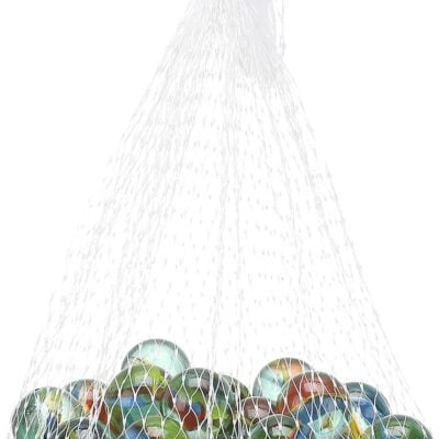 شبكة بلى مكونة من 50 بلية للاطفال الوان جميلة