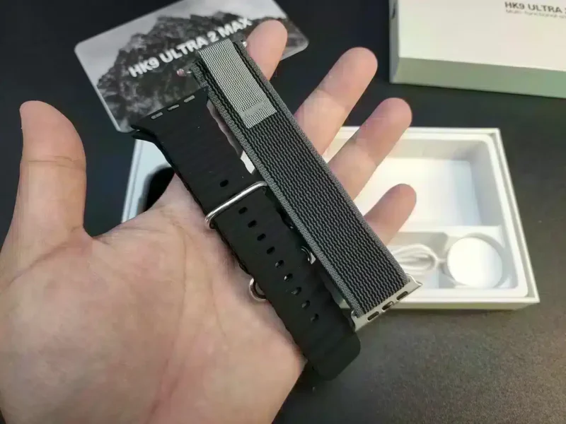 ساعة سمارت hk9 ultra 2 max بمواصفات شات جى بي تى
