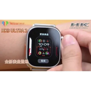 ⁦ساعة hk9 ultra 2 مع مواصفات شاشة اموليد ، بلوتوث ، NFC ، جوجل ماب⁩ - الصورة ⁦8⁩