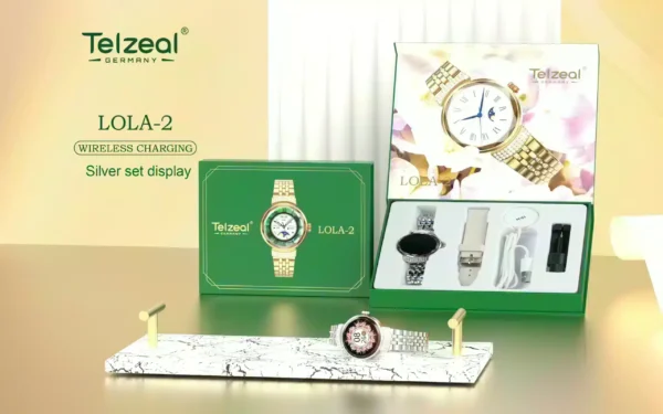 ساعة تيلزيل لولا telzeal lola 2 بناتى شاشة أموليد 2 إستراب