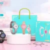 مواصفات ومميزات ساعة سمارت Telzeal LOLA-3 MINI مع 2 إستراب لون وردى