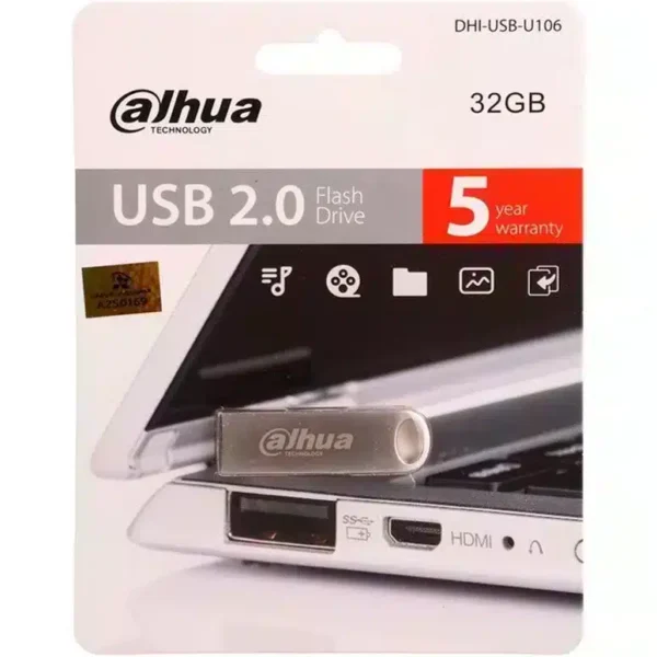 فلاشة dahua 32 جيجا بايت usb معدن من داهوا