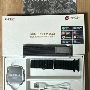 ⁦ساعة HK9 Pro Max Plus تدعم Chat GPT، بوصلة، GPS⁩ - الصورة ⁦6⁩