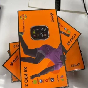 ساعة x9 pro 2 تدعم الذكاء الاصطناعي لون اورانج