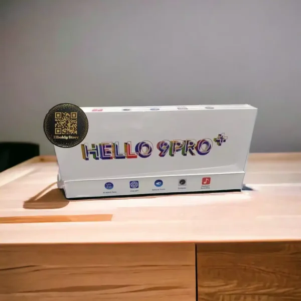 ساعة hello 9 pro plus شحن لاسلكي، دردشة GBT