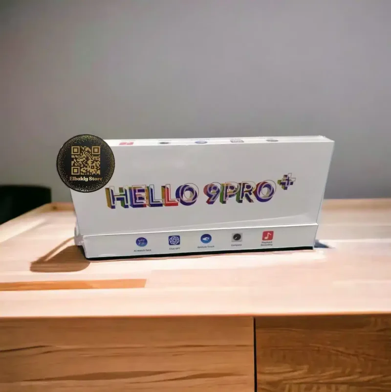 ساعة hello 9 pro plus شحن لاسلكي، دردشة GBT