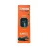 ساعة t2000 ultra 2 لون ابيض