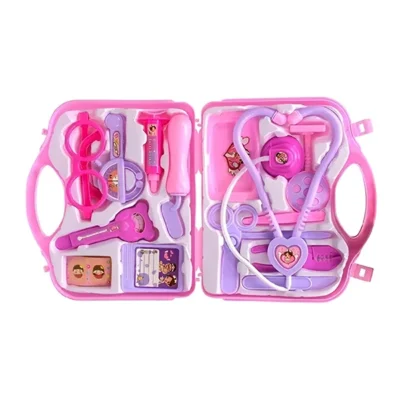 لعبة شنطة طقم دكتور فاكيوم للأطفال مع الأدوات