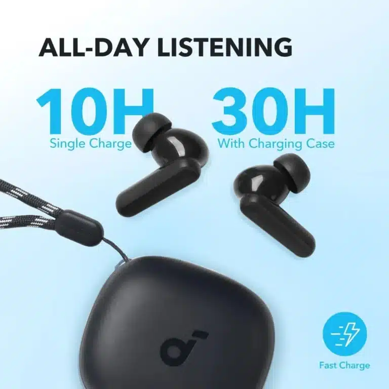 سماعة بلوتوث Soundcore R50i من Anker مواصفات صوتية فريدة 10 سماعة بلوتوث r50i anker مواصفات عزل ضوضاء صوتية