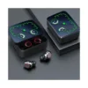 ايربودز سماعة m90 pro earbuds بلوتوث مزوده بباور بنك
