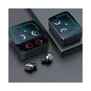 ايربودز سماعة m90 pro earbuds بلوتوث مزوده بباور بنك