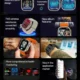 ساعة الترا hk10 ultra 3 بلوتوث تدعم gps شحن لاسلكى