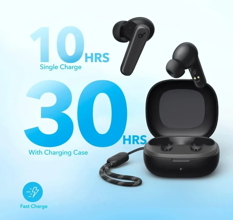 سماعة بلوتوث Soundcore R50i من Anker مواصفات صوتية فريدة 5 سماعة بلوتوث r50i anker مواصفات عزل ضوضاء صوتية