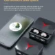 ايربودز سماعة m90 pro earbuds بلوتوث مزوده بباور بنك