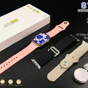 ساعة سمارت s10 pro x-inova سيريس 9 لون روز جولد
