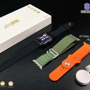 ساعة سمارت s10 pro x-inova سيريس 9 لون روز جولد
