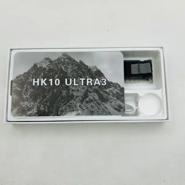 ساعة الترا hk10 ultra 3 بلوتوث تدعم gps شحن لاسلكى