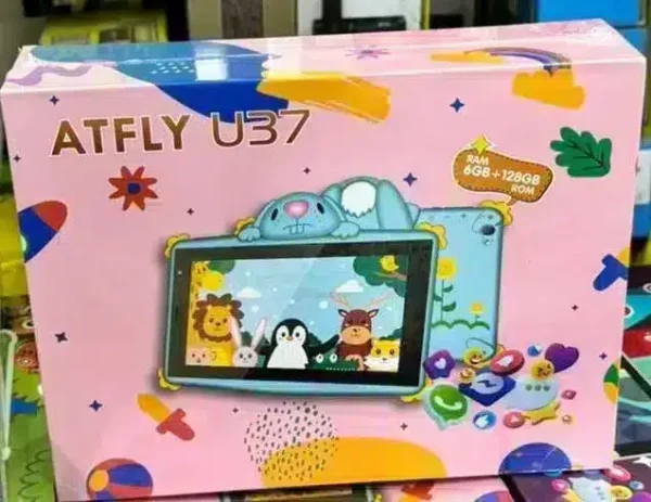 تابلت اطفال بشريحة Tablet Atfly u37 ذاكرة 128جيجا و6 رامات