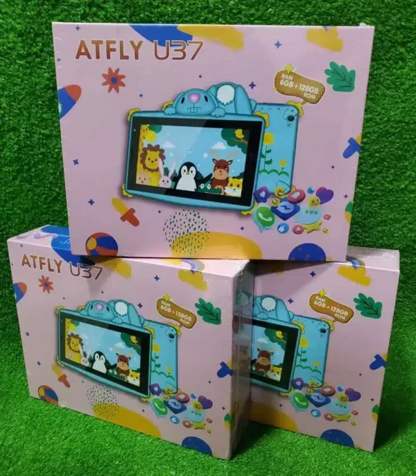 تابلت اطفال بشريحة Tablet Atfly u37 ذاكرة 128جيجا و6 رامات