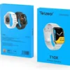 ساعة تيلزيل T10X Series 10 مع 3 ستراب شحن لاسلكى