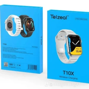 ساعة تيلزيل T10X Series 10 مع 3 ستراب شحن لاسلكى