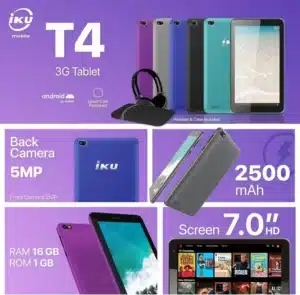 تابلت iku t4 16GB شريحة إتصال 7 بوصة