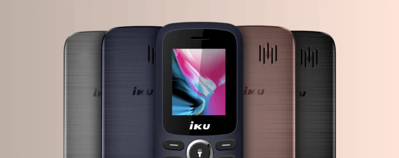 تليفون زراير iku s1 mini بشريحتين لون اسود