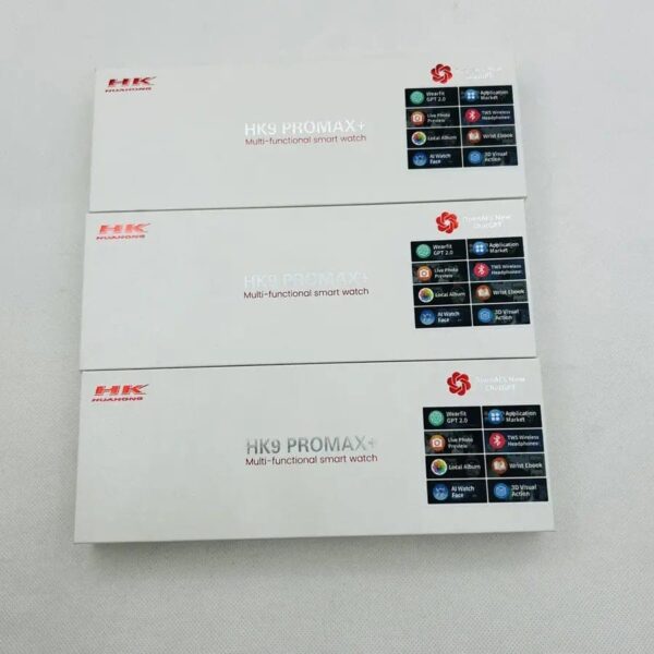 ساعة hk10 ultra 3 لون اسود مواصفات حجم شاشه 2.02 بوصة