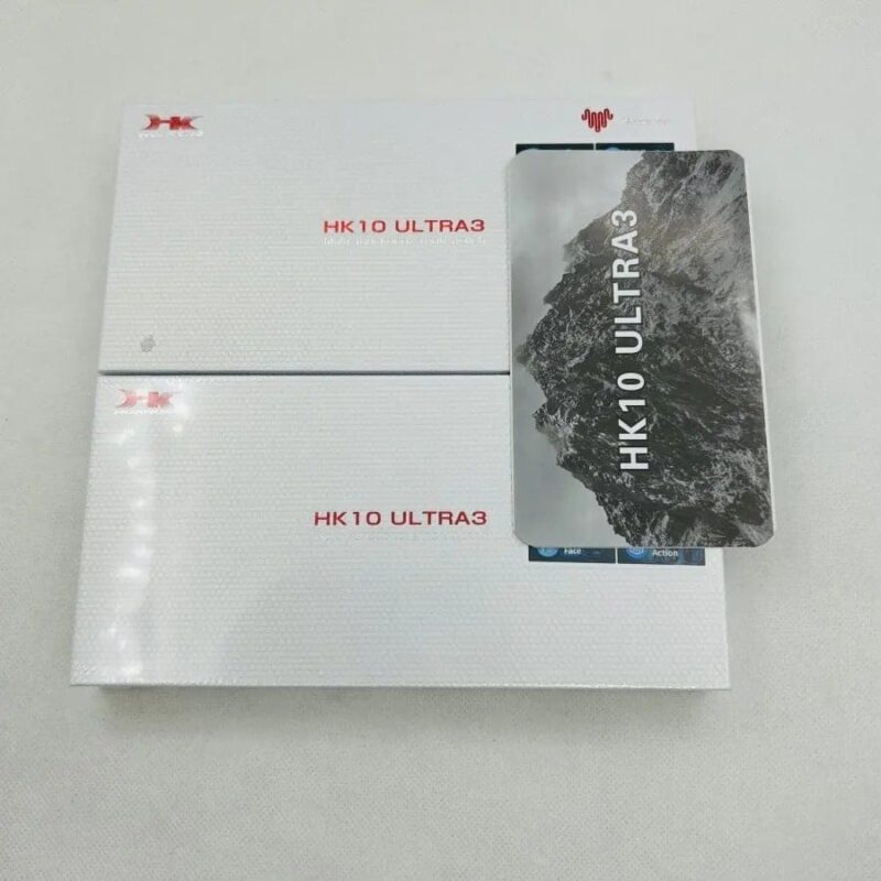 ساعة hk10 ultra 3 لون اسود مواصفات حجم شاشه 2.02 بوصة