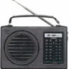 راديو اي سولار is-r805ac isolar قابل للشحن اف ام/ايه ام