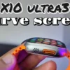 ساعة ذكية x10 pro 3 شاشة منحنية عالية الدقة